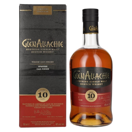 🌾The GlenAllachie 10 Years Old SPANISH VIRGIN OAK FINISH 48% Vol. 0,7l in Geschenkbox | Spirits Village