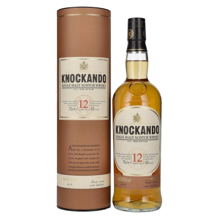 🌾Knockando 12 Years Old Single Malt Scotch Whisky 43% Vol. 0,7l in Geschenkbox | Spirits Village