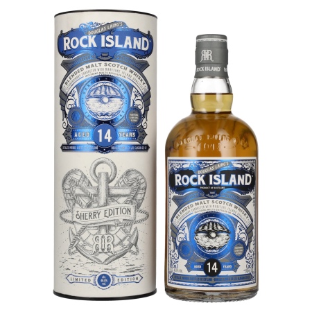 🌾Douglas Laing ROCK ISLAND 14 Years Old Sherry Edition 46,8% Vol. 0,7l in Geschenkbox | Spirits Village