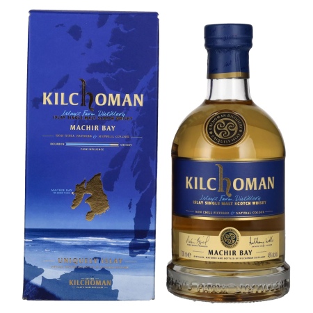 🌾Kilchoman MACHIR BAY Islay Single Malt Scotch Whisky 46% Vol. 0,7l in Geschenkbox | Spirits Village