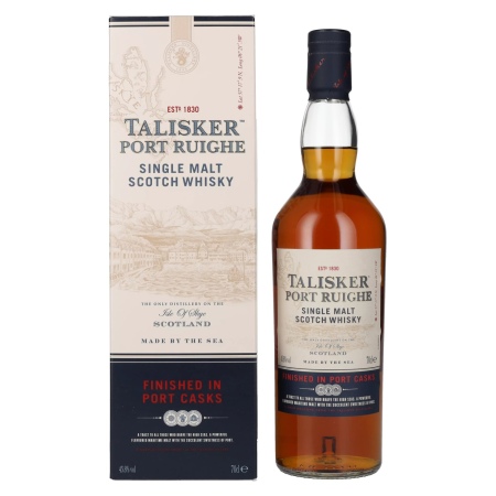 Talisker PORT RUIGHE Single Malt Scotch Whisky 45,8% Vol. 0,7l in Geschenkbox