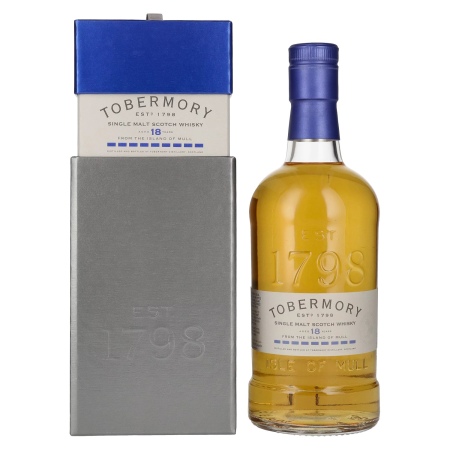 🌾Tobermory 18 Years Old BOURBON FINISH 46,3% Vol. 0,7l in Geschenkbox | Spirits Village