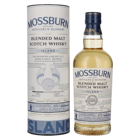 Mossburn ISLAND Blended Malt Scotch Whisky 46% Vol. 0,7l in Geschenkbox