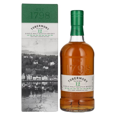 🌾Tobermory 12 Years Old Single Malt Scotch Whisky 46,3% Vol. 0,7l in Geschenkbox | Spirits Village