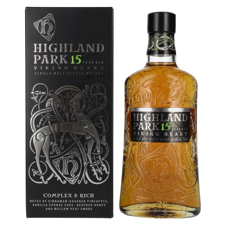 Highland Park 15 Years Old VIKING HEART 44% Vol. 0,7l in Geschenkbox