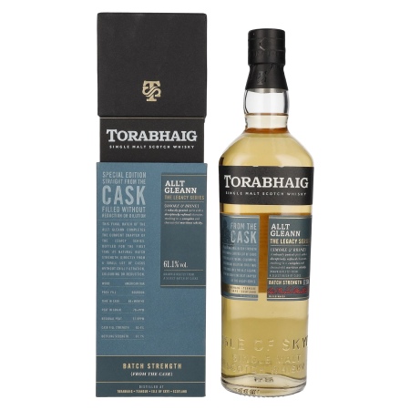 Torabhaig ALLT GLEANN The Legacy Series BATCH STRENGTH Single Malt 61,1% Vol. 0,7l in Geschenkbox