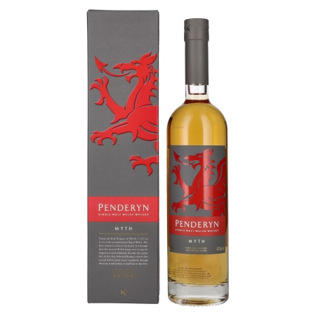 🌾Penderyn MYTH Single Malt Welsh Whiskey 41% Vol. 0,7l in Geschenkbox | Spirits Village