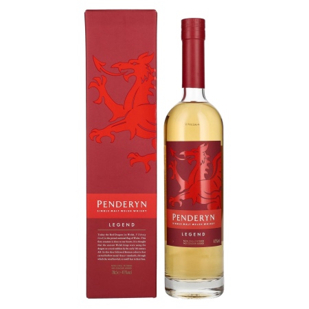 🌾Penderyn LEGEND Single Malt Welsh Whiskey 41% Vol. 0,7l in Geschenkbox | Spirits Village