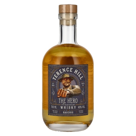 🌾Terence Hill THE HERO Whisky Rauchig 49% Vol. 0,7l | Spirits Village