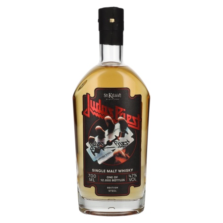 🌾Judas Priest BRITISH STEEL Single Malt Whisky 47% Vol. 0,7l | Spirits Village