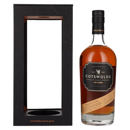 🌾Cotswolds SINGLE CASK 5 Years Old Single Malt Whisky 60,6% Vol. 0,7l in Geschenkbox | Spirits Village