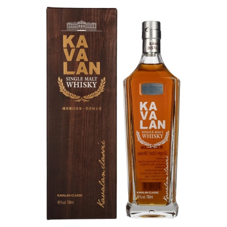 🌾Kavalan Classic Single Malt Whisky 40% Vol. 0,7l in Geschenkbox | Spirits Village