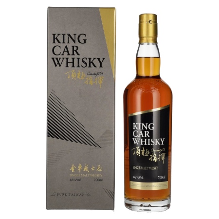 🌾Kavalan KING CAR CONDUCTOR Single Malt Whisky 46% Vol. 0,7l in Geschenkbox | Spirits Village