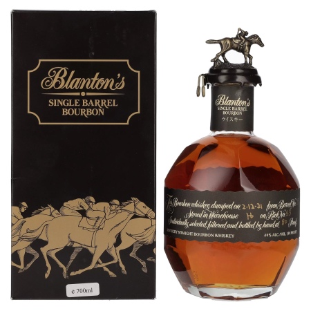 🌾Blanton's Single Barrel Bourbon Black Label 40% Vol. 0,7l in Geschenkbox | Spirits Village