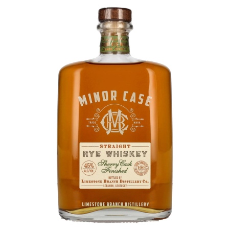 🌾Minor Case Straight RYE WHISKEY Sherry Cask Finished 45% Vol. 0,7l | Spirits Village