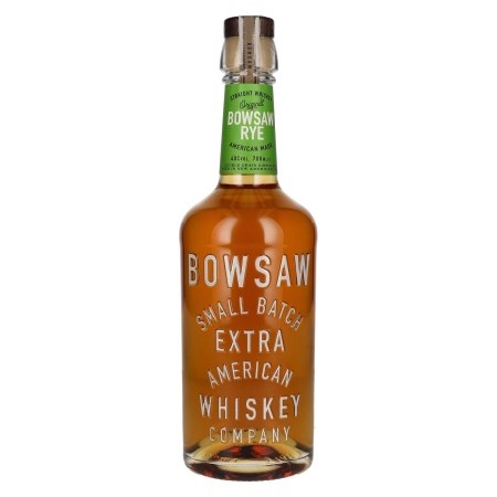 🌾Bowsaw STRAIGHT RYE Small Batch American Whiskey 40% Vol. 0,7l | Spirits Village