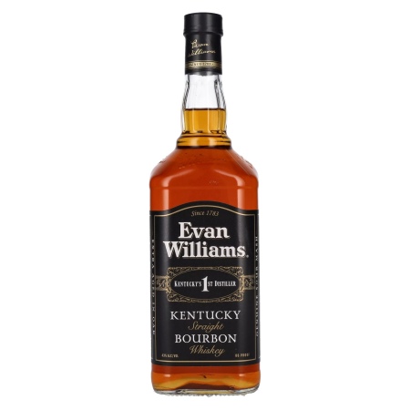 🌾Evan Williams Kentucky Straight Bourbon Whiskey Black Label 43% Vol. 1l | Spirits Village