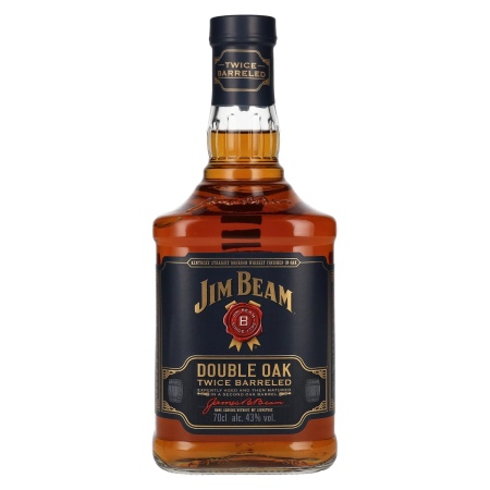 🌾Jim Beam Double Oak Twice Barreled 43% Vol. 0,7l | Spirits Village