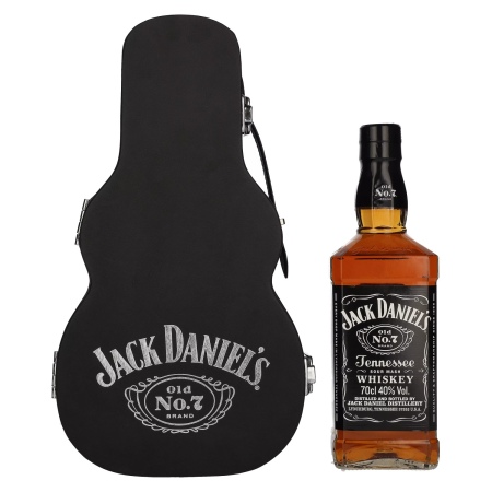 🌾Jack Daniel's Tennessee Whiskey Guitar Case Edition 40% Vol. 0,7l in Geschenkbox | Spirits Village