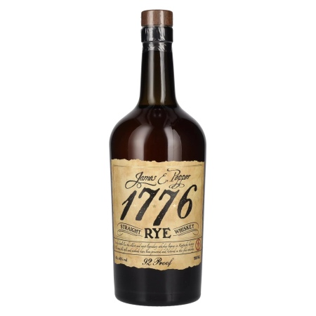 🌾1776 James E. Pepper Straight RYE Whiskey 46% Vol. 0,7l | Spirits Village