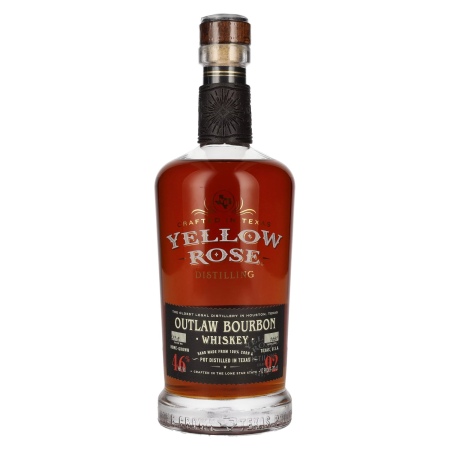 🌾Yellow Rose OUTLAW BOURBON Whiskey 46% Vol. 0,7l | Spirits Village