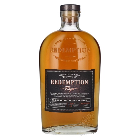 🌾Redemption Rye Pre-Prohibition Rye Revival 46% Vol. 0,7l | Spirits Village