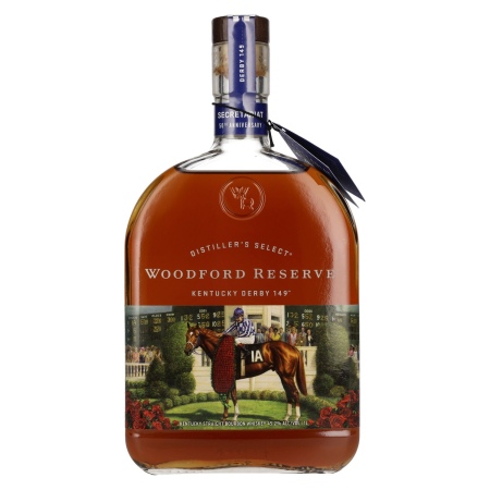 🌾Woodford Reserve Kentucky Straight Bourbon Whiskey DERBY Edition 149 45,2% Vol. 1l | Spirits Village