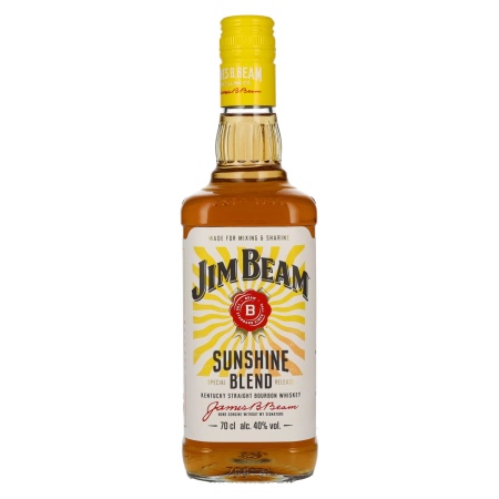 🌾Jim Beam Kentucky Straight Bourbon Whiskey Sunshine Blend 40% Vol. 0,7l | Spirits Village