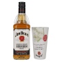 🌾Jim Beam Kentucky Straight Bourbon Whiskey 40% Vol. 0,7l mit Highball Glas | Spirits Village