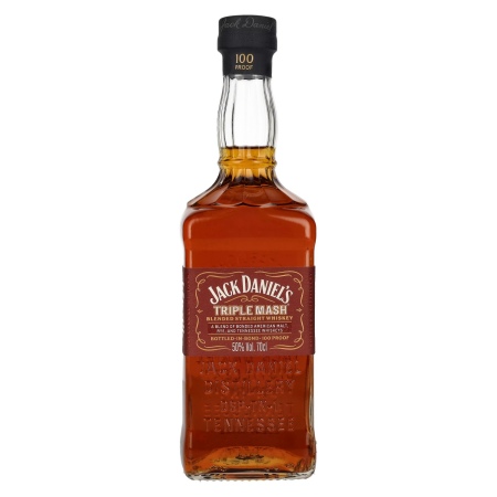 🌾Jack Daniel's TRIPLE MASH Blended Straight Whiskey BOTTLED-IN-BOND 50% Vol. 0,7l | Spirits Village