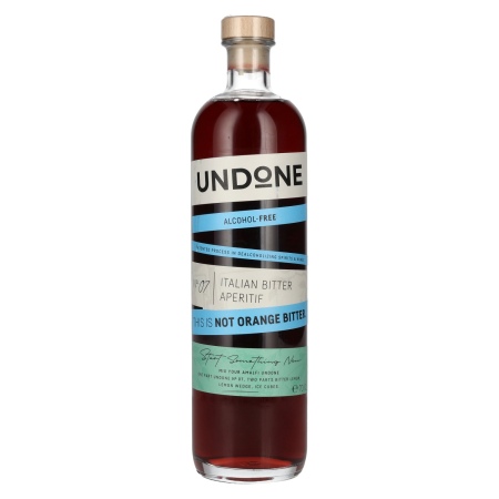 🌾Undone Italian Bitter This is not Orange Bitter alkoholfrei 0,7l | Spirits Village