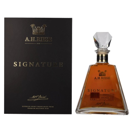 🌾A.H. Riise SIGNATURE Master Blender Collection 43,9% Vol. 0,7l in Geschenkbox | Spirits Village