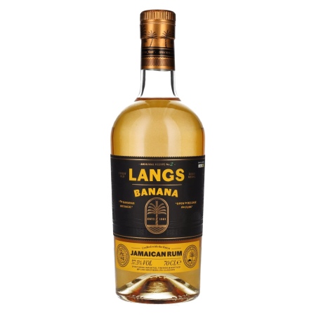 🌾Langs Banana Jamaican Spirit Drink 37,5% Vol. 0,7l | Spirits Village