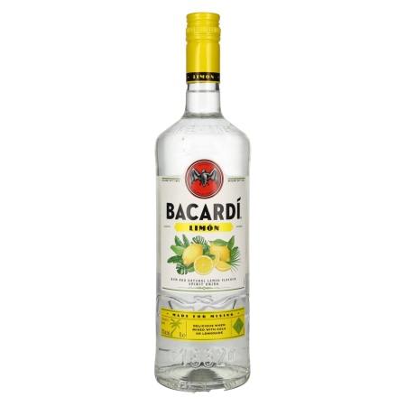 🌾Bacardi LIMÓN Rum With Natural Flavors 32% Vol. 1l | Spirits Village