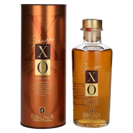 🌾Sibona Grappa XO Aged Cuvée 44% Vol. 0,5l in Geschenkbox | Spirits Village