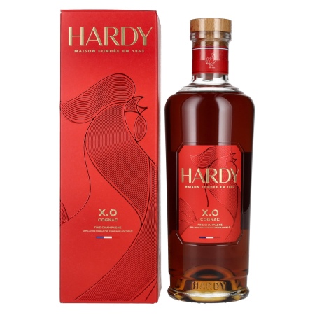 🌾Hardy XO Fine Champagne Cognac 40% Vol. 0,7l in Geschenkbox | Spirits Village