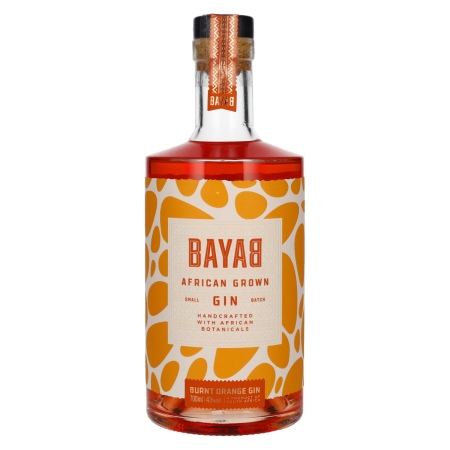 🌾BAYAB African Grown Burnt Orange Small Batch Gin 43% Vol. 0,7l | Spirits Village