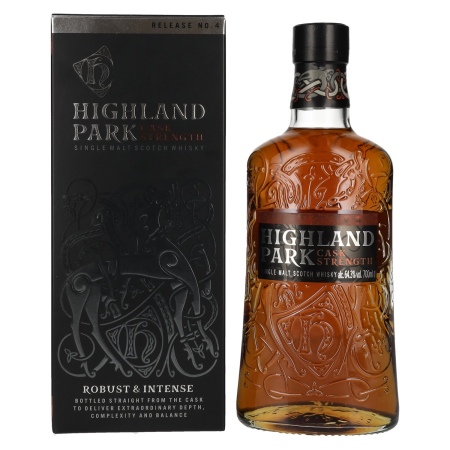 🌾Highland Park CASK STRENGTH Single Malt Scotch Whisky Release No. 4 64,3% Vol. 0,7l in Geschenkbox | Spirits Village