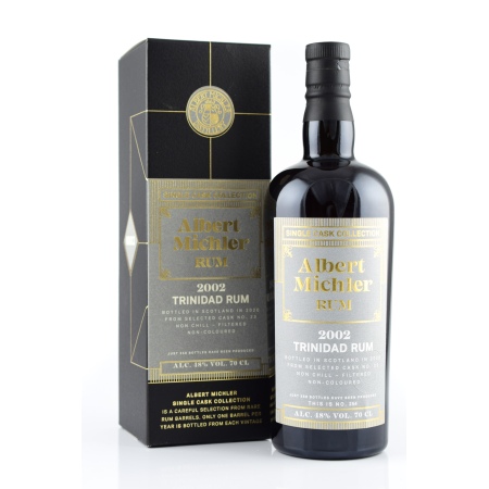 🌾Albert Michler Single Cask Collection Trinidad 2002/2020 48%vol. 0,7l | Spirits Village