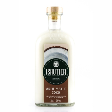 🌾Isautier Arhumatik Coco 24%vol. 0,5l | Spirits Village