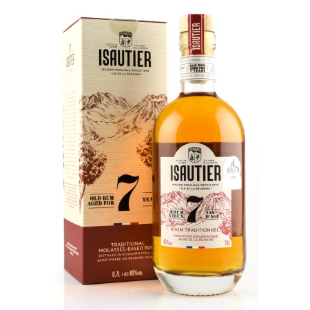 🌾Isautier 7 year old Rhum Vieux 40%vol. 0,7l | Spirits Village