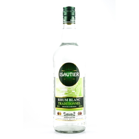 🌾Isautier Rhum Blanc Traditionnel 49%vol. 1,0l | Spirits Village