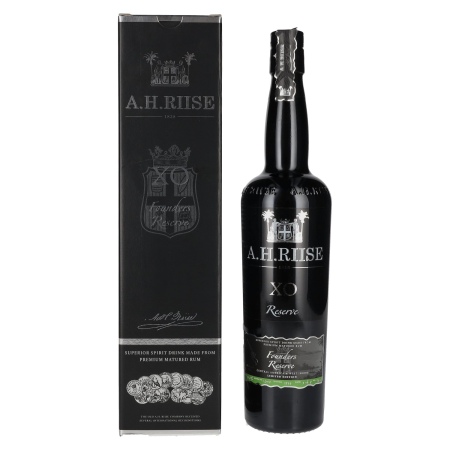 🌾A.H. Riise X.O. FOUNDERS RESERVE Superior Spirit Drink #6 45,5% Vol. 0,7l in Geschenkbox | Spirits Village