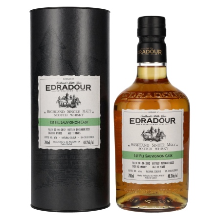 🌾Edradour 11 Years Old ST. MICHAEL-EPPAN Sauvignon Cask #1002 2012 48,2% Vol. 0,7l in Geschenkbox | Spirits Village