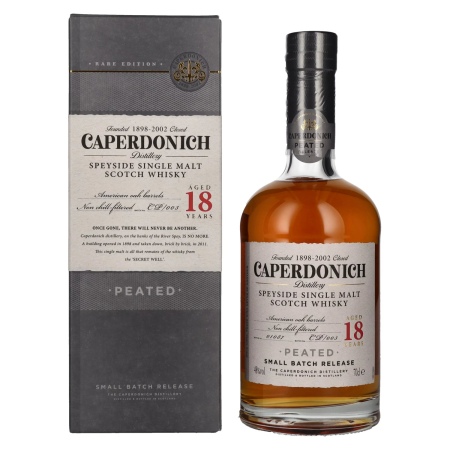 🌾Caperdonich 18 Years Old PEATED Speyside Single Malt Scotch Whisky # 003 48% Vol. 0,7l in Geschenkbox | Spirits Village