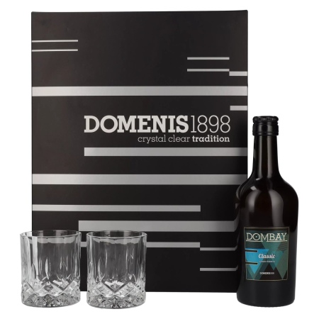 🌾Domenis 1898 DOMBAY Classic crema classica 17% Vol. 0,5l in Geschenkbox mit 2 Gläsern | Spirits Village