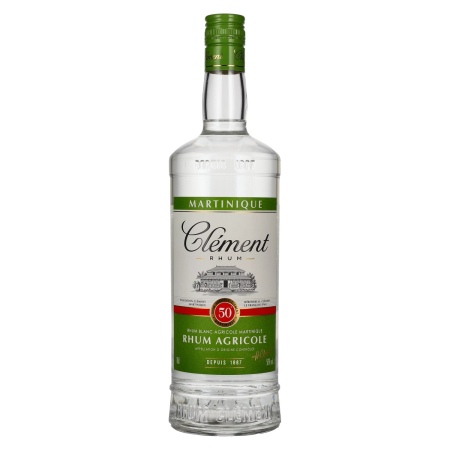 🌾Clément Rhum Agricole Blanc 50% Vol. 1l | Spirits Village