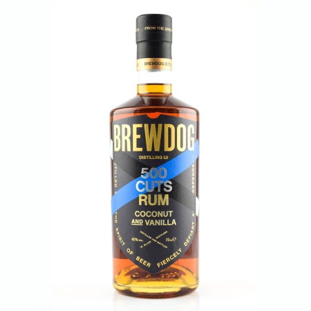 🌾BrewDog 500 Cuts Rum Coconut and Vanilla 40%vol. 0,7l | Spirits Village