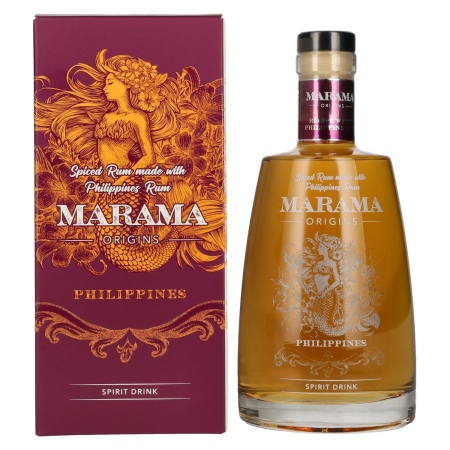 🌾Marama ORIGINS Philippines Spiced Rum 40% Vol. 0,7l in Geschenkbox | Spirits Village