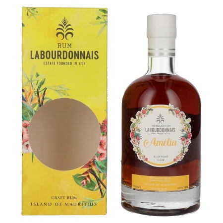 🌾Labourdonnais Amélia Ruby Port Cask 40% Vol. 0,7l in Geschenkbox | Spirits Village